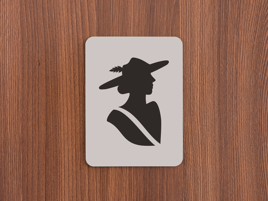 Табличка Женский туалет