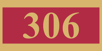 Табличка номер кабинета на дверь